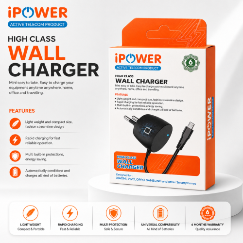 IPOWER IP-500J MICRO USB TYPE B CHARGER